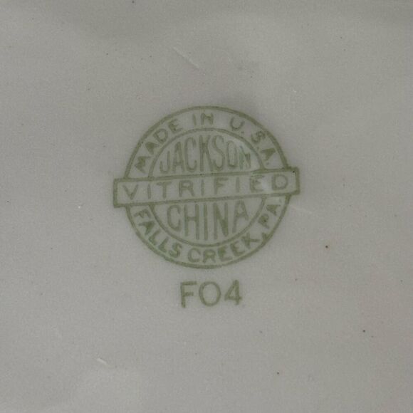 Jackson China B.P.O.E. 349 Elks Lodge DuBois Pa Sectional 10 1/2”  Plate - Picture 4 of 5